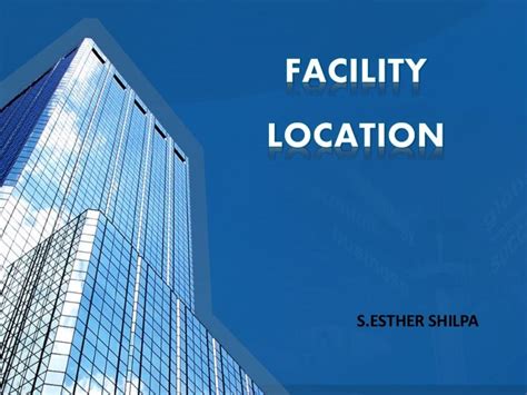 Facility Locations .